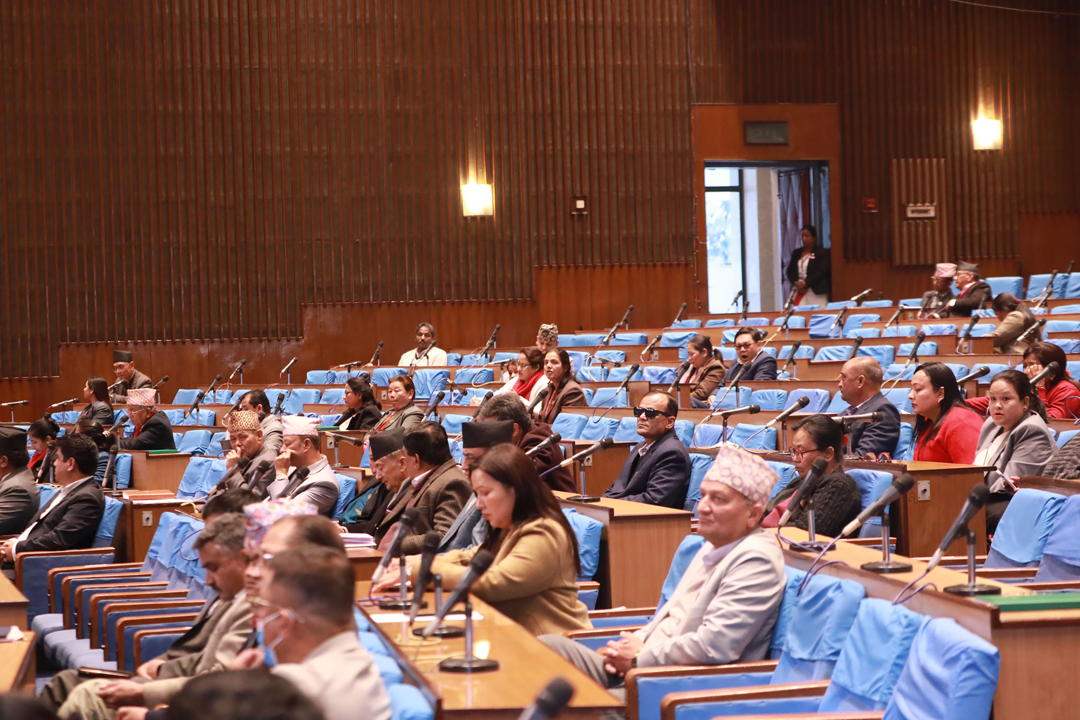 The meeting today of the House of Representatives has unanimously passed the E-Commerce Charge, 2081.