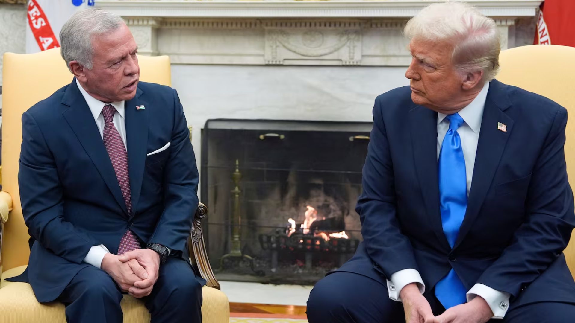 Trump Pushes Gaza Takeover in Meeting With Jordan’s King