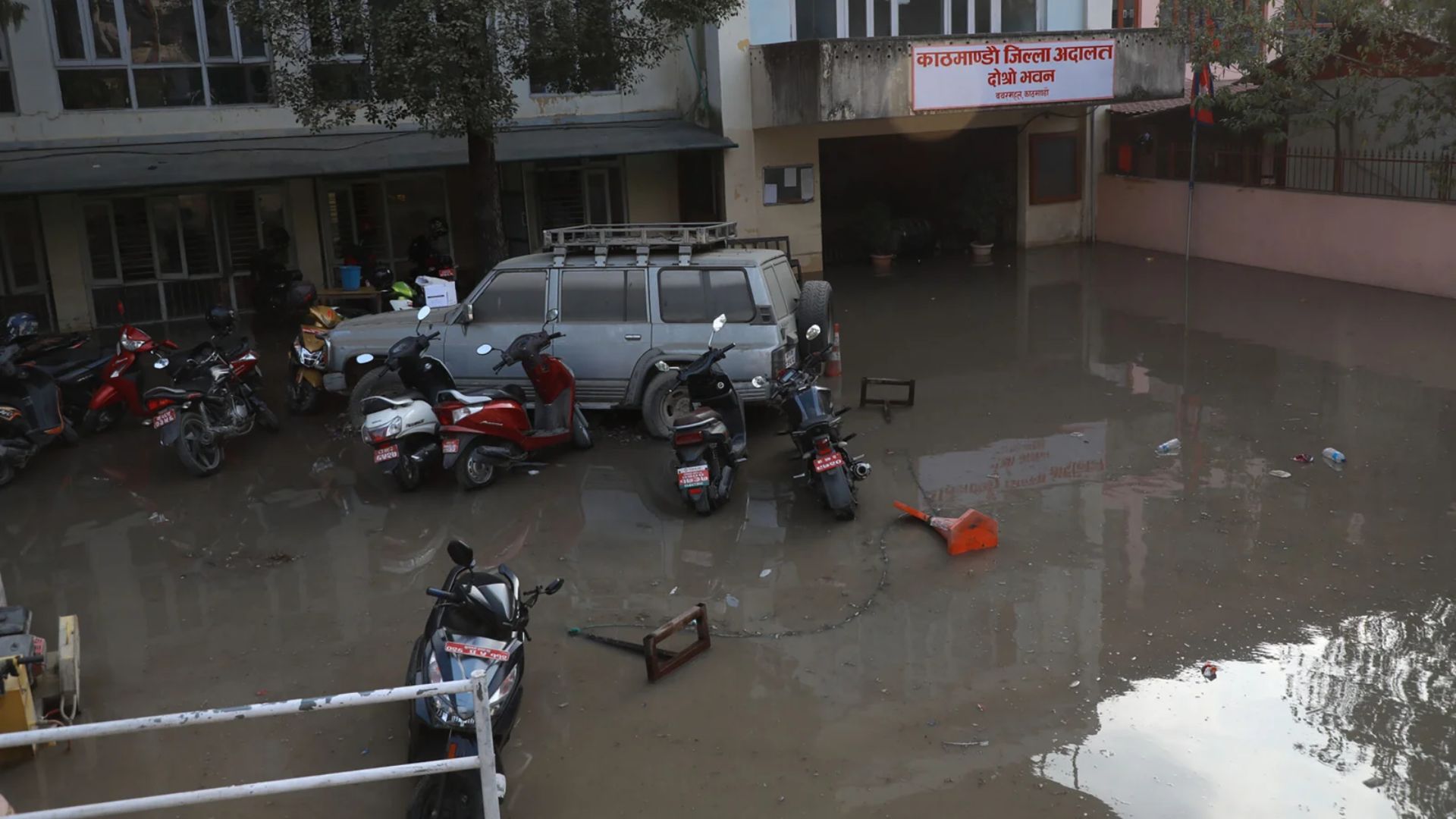 NEA Fixing Pipeline Damage in Babarmahal