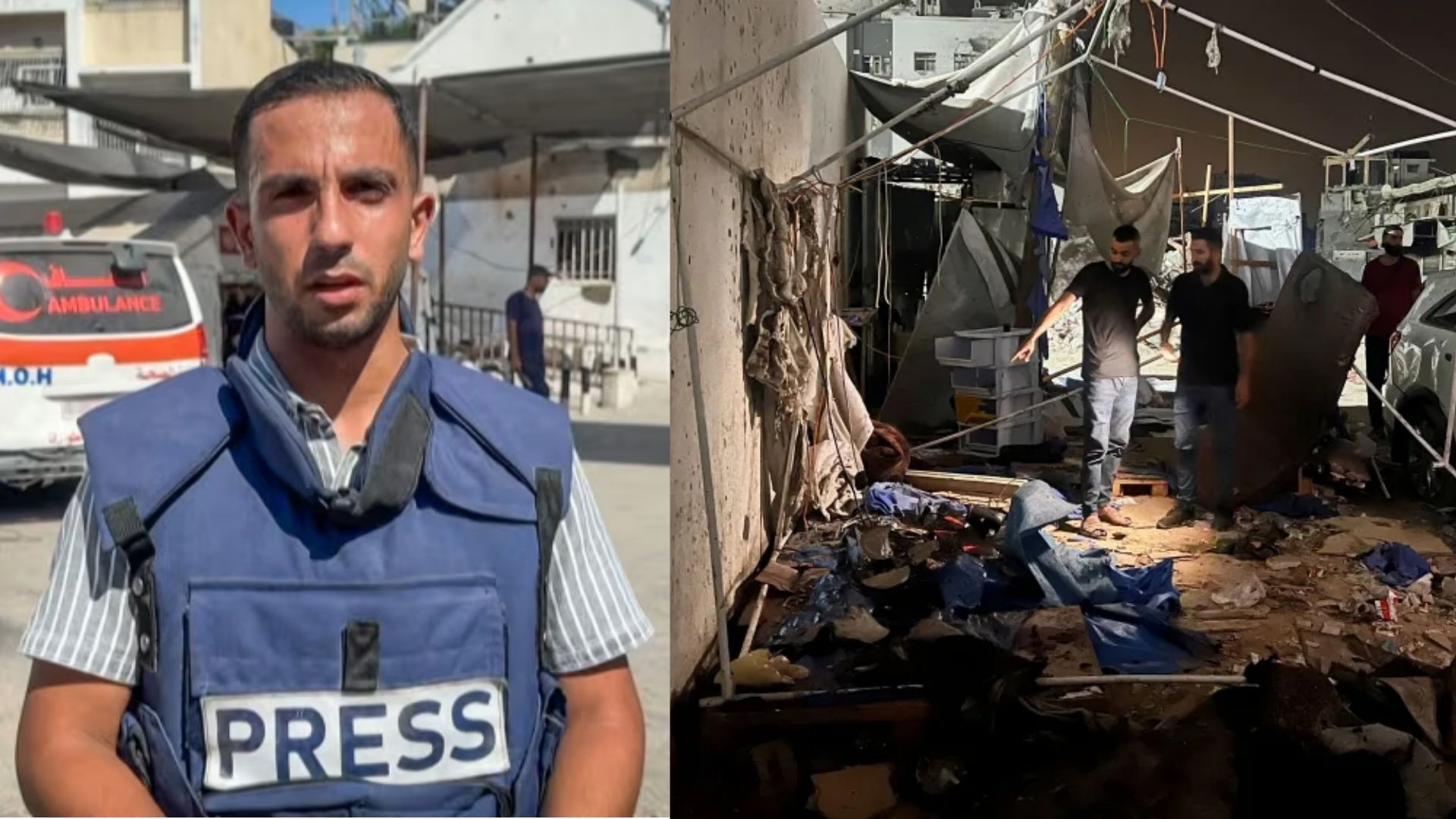 Israeli Strike Near Gaza Hospital Kills Al Jazeera Reporters