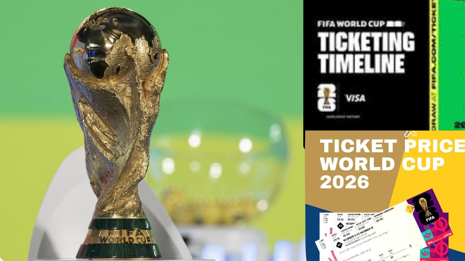FIFA Unveils 2026 World Cup Ticket Prices, Dynamic Pricing to Begin Sept. 10