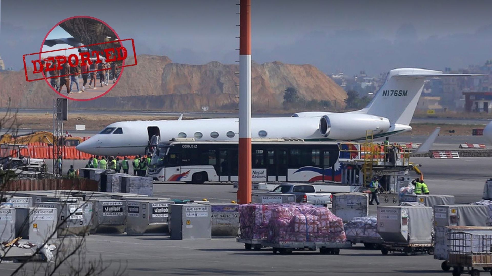 U.S. Sends 10 Nepali Deportees Back to Nepal in Charter Flight