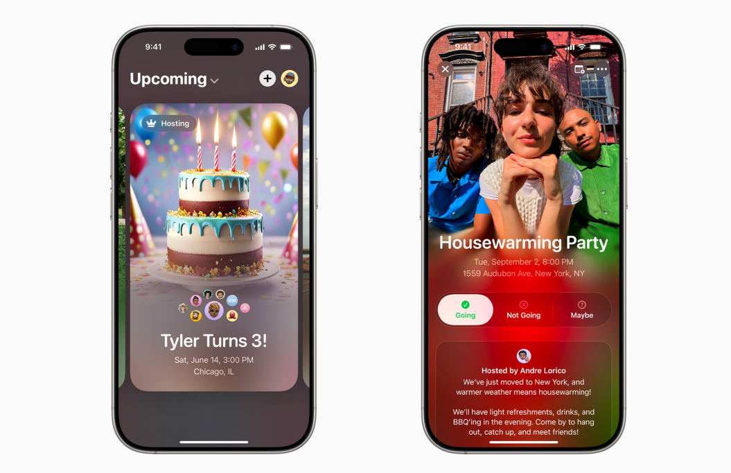 Apple Invites works well for folks who are already familiar with Apple