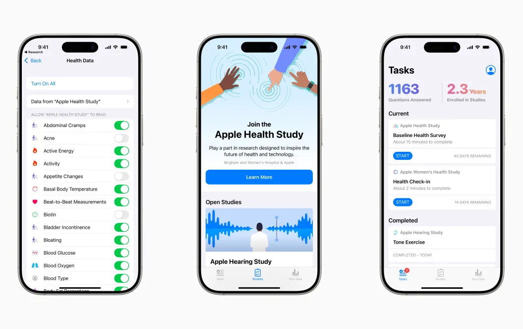 Apple launches wide-ranging health study to help develop future features