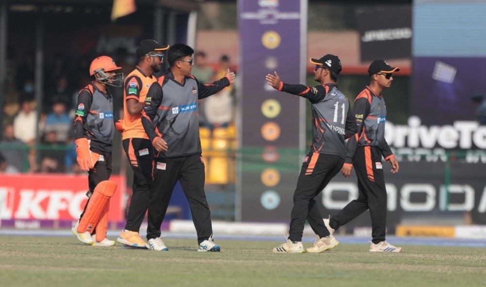 Chitwan Rhinos secure thrilling 33-run win over Sudurpaschim Royals in NPL Match 15